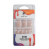 Beauty Face Press On Nails Champagne Pailleté 24 PCS