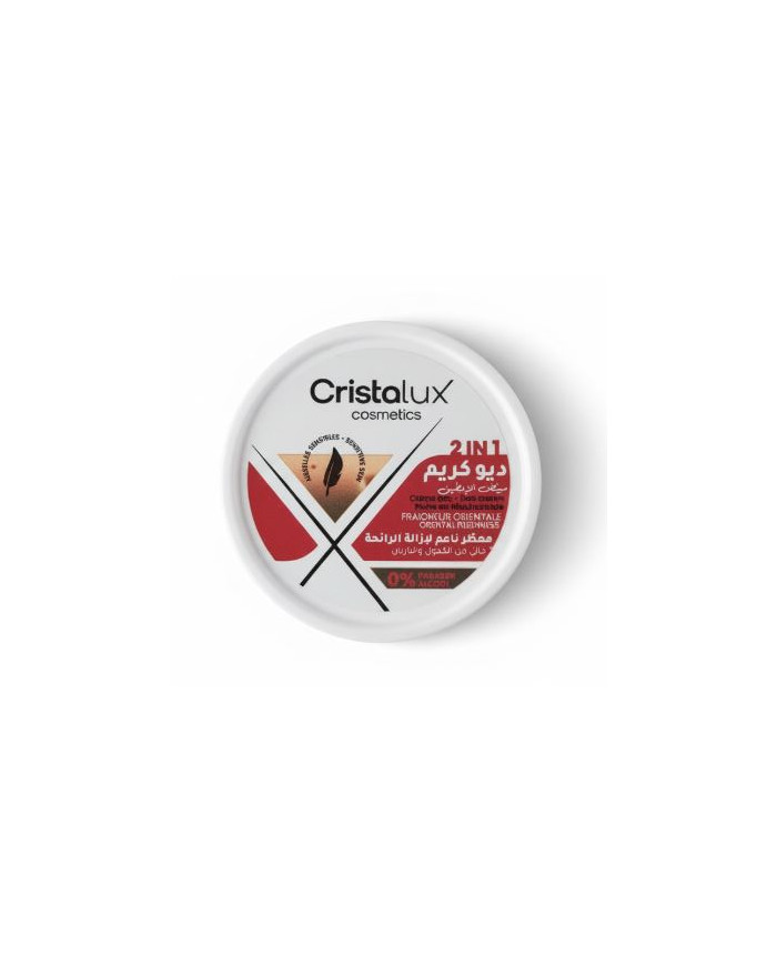 CRISTALUX Crème Déo Orientale 100 ml | Niacinamide