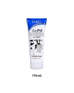 USHAS - Gel Exfoliant - Exfoliating Gel Scrub - Gommage Visage - Lait