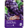 USHAS Masque Visage Raisins Collagène Rides Ridules Eclat Hydratation