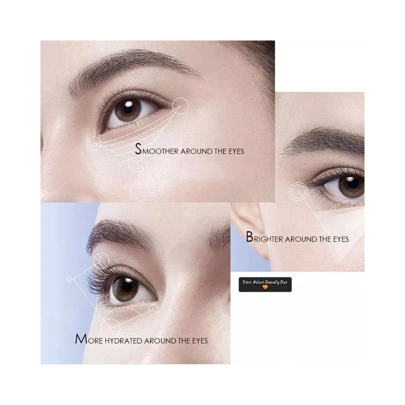 Dr Rashel Eye Serum - Vitamine C - Sérum Soins des Yeux - Anti Cernes Poches et Ridules