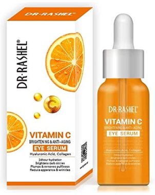 Dr Rashel Eye Serum - Vitamine C - Sérum Soins des Yeux - Anti Cernes Poches et Ridules