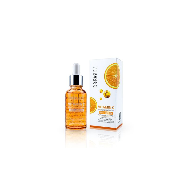 Dr Rashel Eye Serum - Vitamine C - Sérum Soins des Yeux - Anti Cernes Poches et Ridules