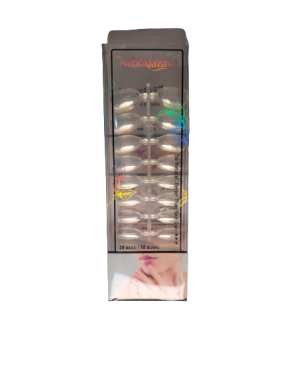 Faux Ongles Transparents Amandes - 240 PCS