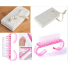Outils Pédicure : Brosse Ongles + Râpe Pieds Anti - Callosités et Peau Morte