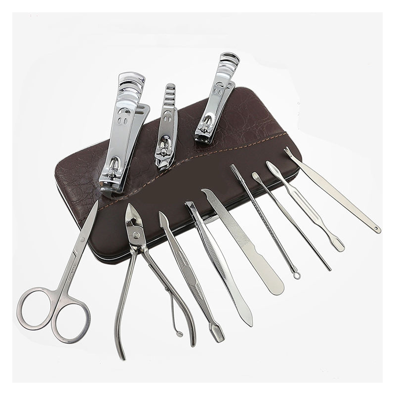 trousse onglerie matériels onglerie coupe capsules coupe ongles coupe cuticules soins ongles