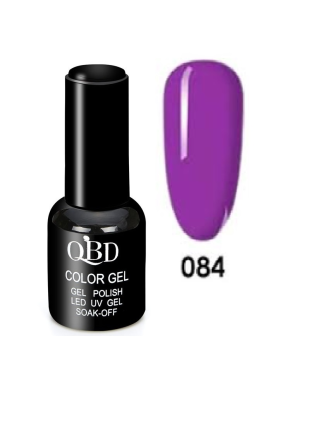 QBD Vernis Permanent Violet UV LED Soins Ongles Gel Nail Art Onglerie