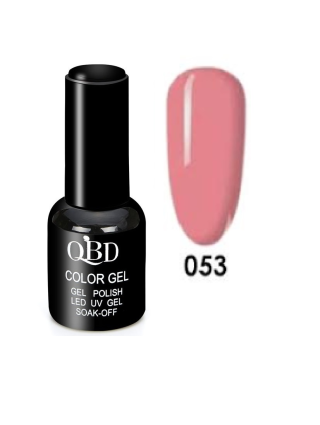 QBD Vernis Permanent dusty rose UV LED pour Soins Ongles Gel Nail Art