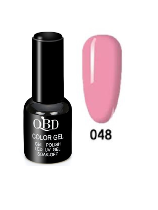 QBD Vernis Permanent Rose UV LED Soins Ongles Gel Nail Art