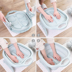 bain pied , soins des pieds , massage et relaxation - pliable - pédicure - SPA
