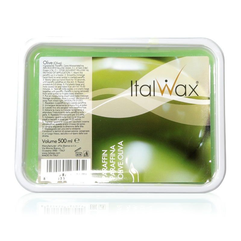 Italwax - Paraffine Cire - Olive - 500ml