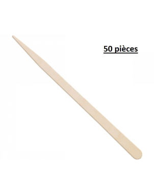 Italwax - 50 Spatules en Bois - Epilations Sourcils