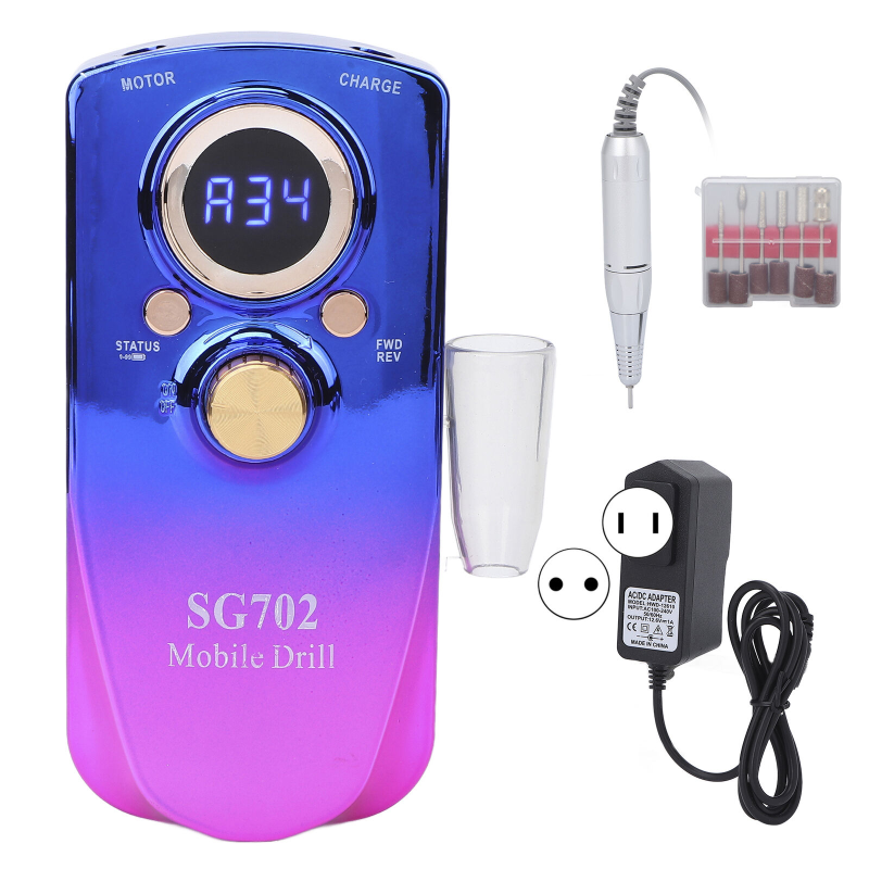 Ponceuse Electrique Portable 35 000 RPM - Soins Onglerie