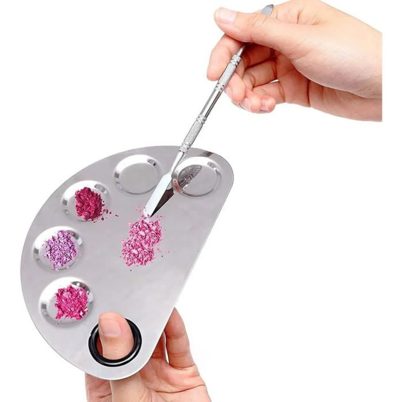Palette Mélange de Maquillage en Inox