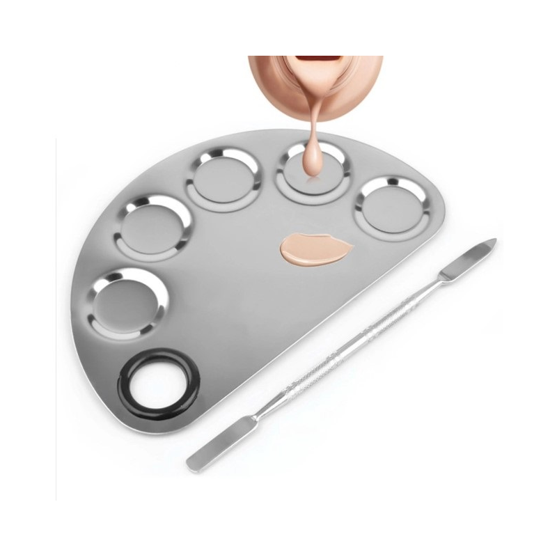 Palette Mélange de Maquillage en Inox