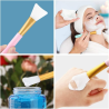Pinceau Soins Visage et Masque - Spatule Silicone