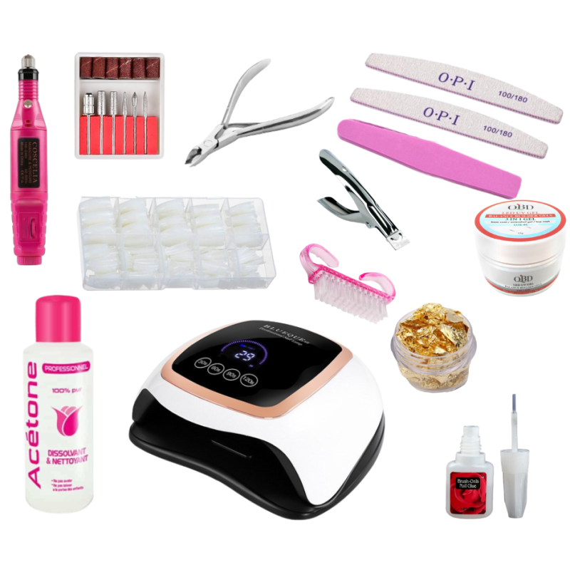 Pack Accessoires matériels Onglerie Outils Onglerie et Design Nail Art