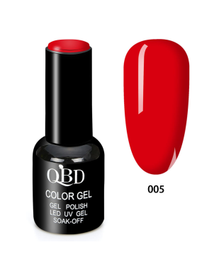 QBD Vernis Permanent Rouge UV LED Soins Ongles Gel Nail Art Onglerie