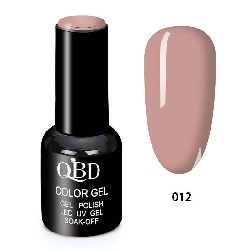 QBD Vernis Permanent Nude UV LED Soins Ongles Gel Nail Art Onglerie