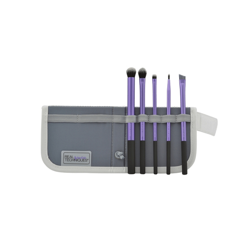 Real Techniques - Eyes Starter Set - Pinceaux Maquillage Yeux Fard à Paupières et Sourcils