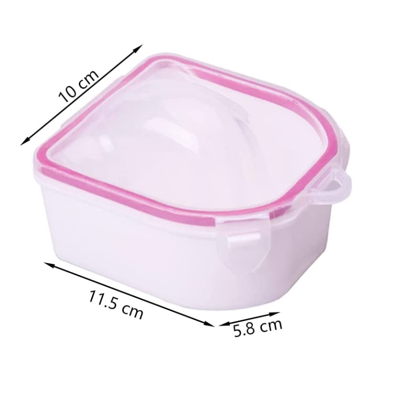 Bol de Trempage - Manucure pour Enlever le Vernis ou le Gel - Soins Onglerie