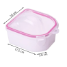 Bol de Trempage - Manucure pour Enlever le Vernis ou le Gel - Soins Onglerie