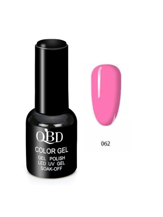 QBD Vernis Permanent UV LED pour Soins Ongles Gel Nail Art
