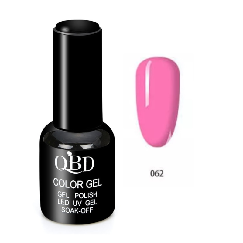 QBD Vernis Permanent UV LED pour Soins Ongles Gel Nail Art