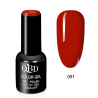 QBD Vernis Permanent Orangé UV LED pour Soins Ongles Gel Nail Art