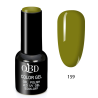 QBD Vernis Permanent Orangé UV LED pour Soins Ongles Gel Nail Art
