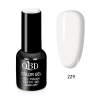 QBD Vernis Permanent Orangé UV LED pour Soins Ongles Gel Nail Art