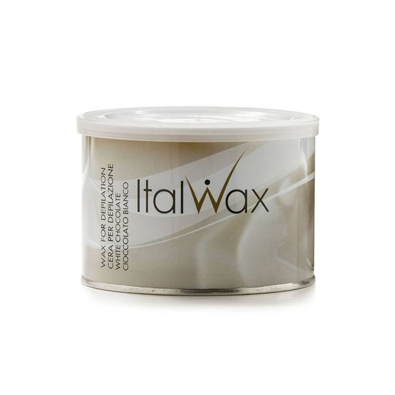 400ml Italwax Chocolat Blanc - Cire Liposoluble Epilation Corps et Visage