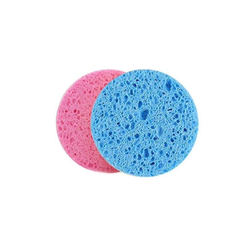 2 Eponges Végétales pour Soins du Visage, salon beauté et Spa