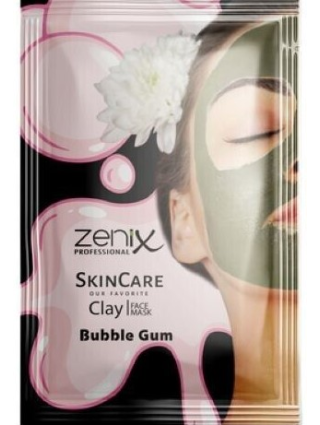 Zenix - Masque à l'Argile - Bubble Gum - Hydratant Nourrissant