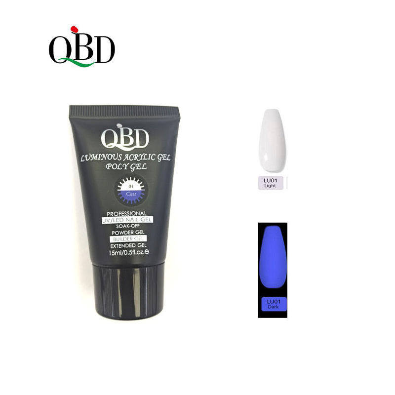 Luminous Gel Acrylique - Polygel QBD 15ml ° 01