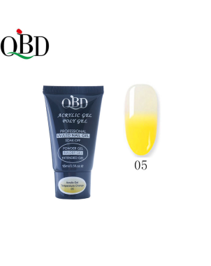 Temperature Gel Acrylique - Polygel QBD 15ml ° 05