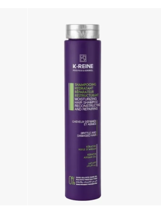 K-Reine - Shampoing Sans Sulfate Hydratant Réparateur Restructurant 270ml