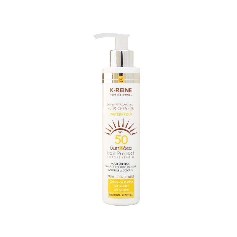 K-Reine - Ecran Solaire SPF 50 pour Cheveux - Protection Soleil et Mer