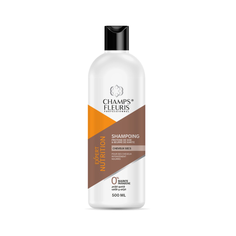 Champs Fleuris - Shampoing Expert Nutrition 500ml - Soins Cheveux Secs