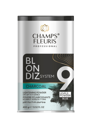 Champs Fleuris - Poudre Décolorante 9 Tons - Charcoal 400g