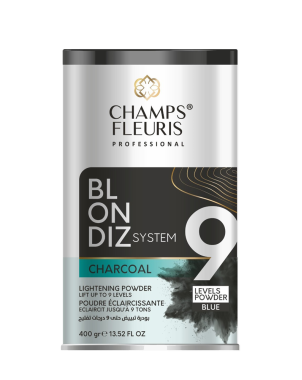 Champs Fleuris - Poudre Décolorante 9 Tons - Charcoal 400g