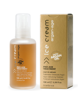 Sérum Huile Argan 100ml Argan Age - Inebrya Ice Cream