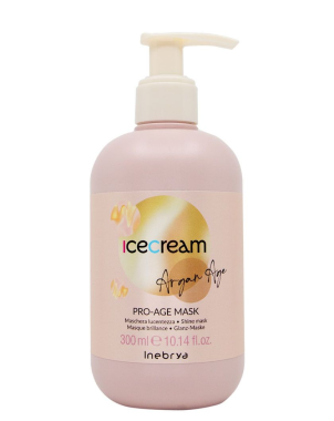 Conditionner Pro Argan 300ml - Inebrya Ice Cream - Cheveux Secs et Ternes