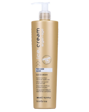 Conditionner Pro Argan 300ml - Inebrya Ice Cream - Cheveux Secs et Ternes