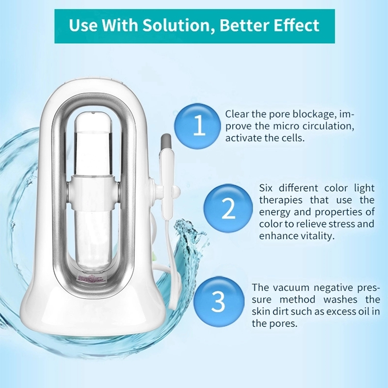 Machine mini Hydraface - Machine de livres de pelage de jet d'oxygène, soin du visage hydratant, microneedling,