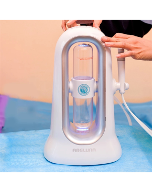 Machine mini Hydrafacial - Machine de livres de pelage de jet d'oxygène, soin du visage hydratant, microneedling,