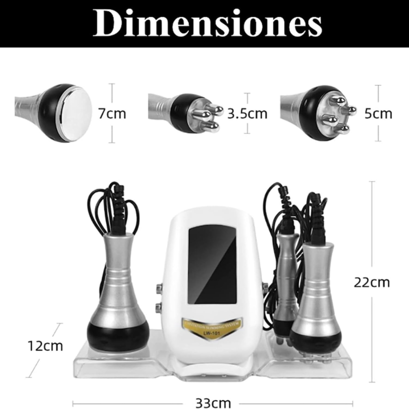 Machine De Cavitation  Radiofréquence RF 3 En 1 Machine De Sculpture Du Corps, Rajeunissement De La Peau