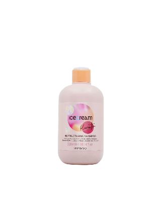 Shampoing Kératine 300ml - INEBRYA Ice Cream - Soins Restructurant