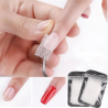 FiberGlass Nail Extensions - Extensions Ongles Gel UV - 10 Pcs