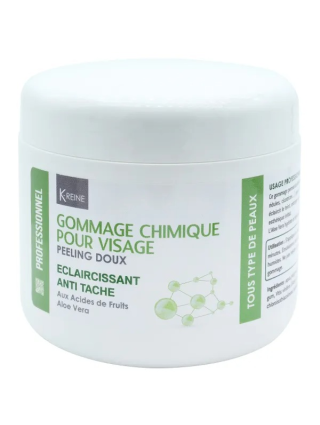 Gommage Chimique pour Visage 150ml - Peeling Doux Eclaircissant Anti Tâches